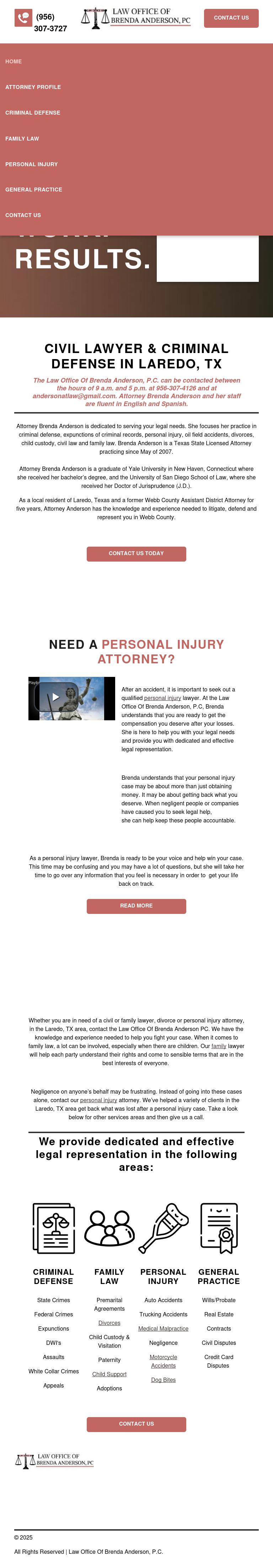 Brenda Anderson, P.C. - Attorney At Law - Laredo TX Lawyers