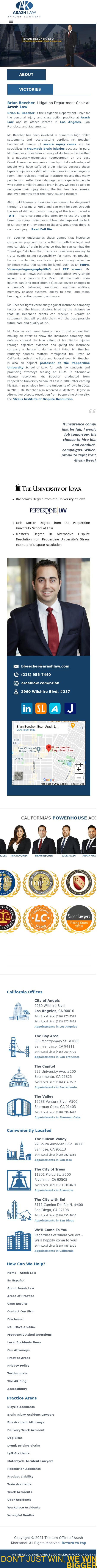 Arash Law - Los Angeles CA Lawyers