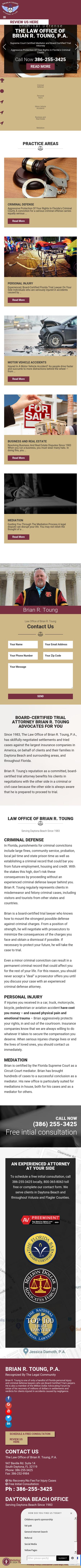 Brian R. Toung, Attorney at Law - South Daytona FL Lawyers