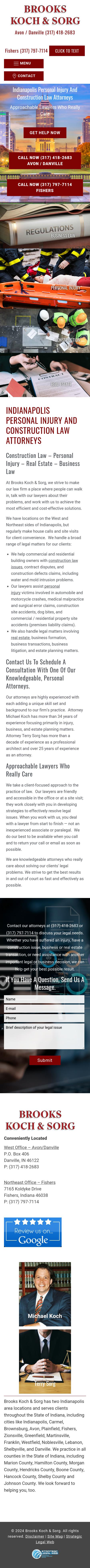 Brooks Koch & Sorg - Indianapolis IN Lawyers