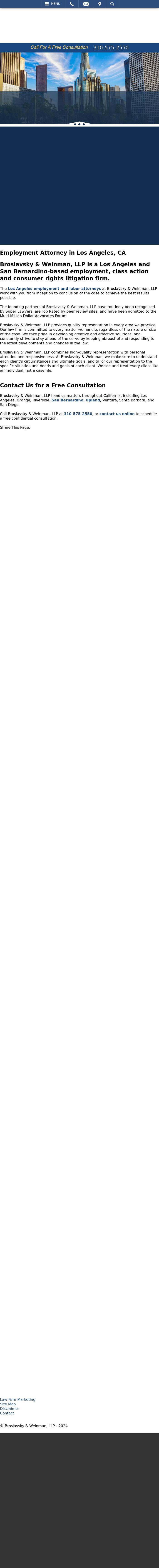 Broslavsky & Weinman, LLP - Los Angeles CA Lawyers