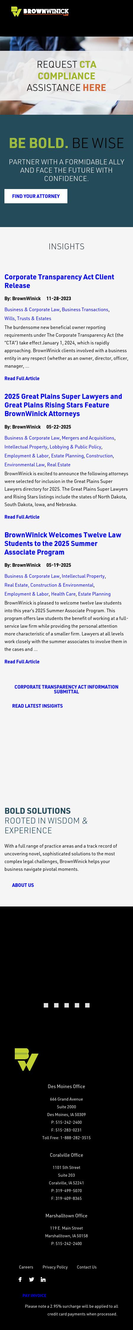 Brown Winick Graves Gross Baskerville And Schoenebaum PLC - Des Moines IA Lawyers