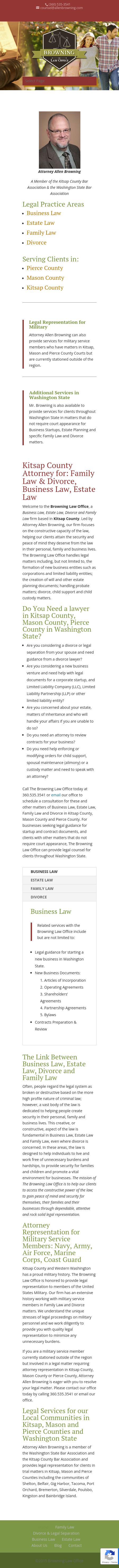 Browning Law Office - Silverdale WA Lawyers