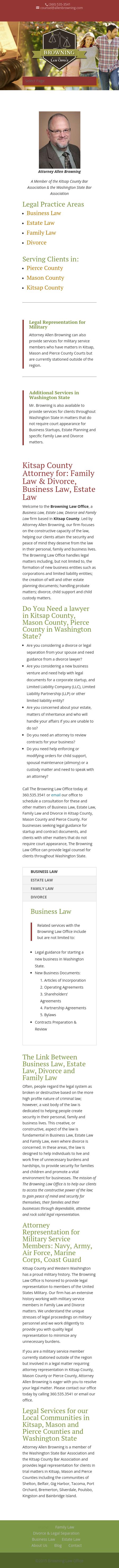 Browning Law Office - Silverdale WA Lawyers