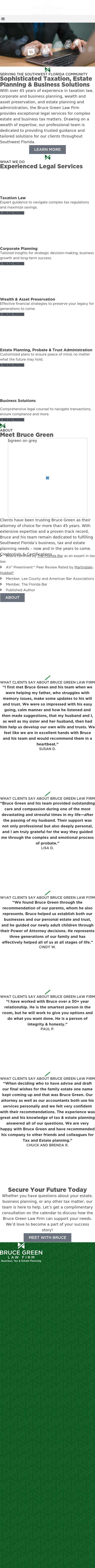 Bruce Green Law Firm - Fort Myers FL Lawyers