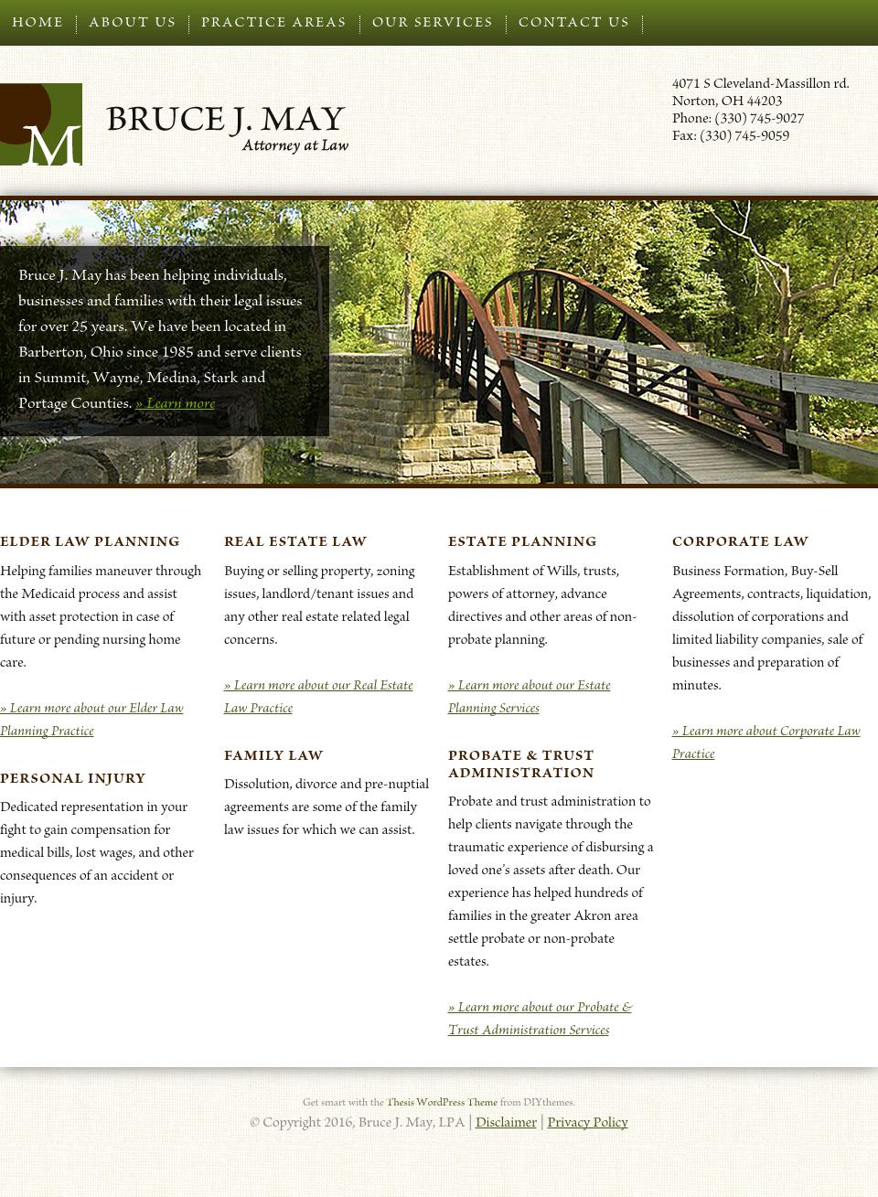 Bruce May - Barberton OH Lawyers
