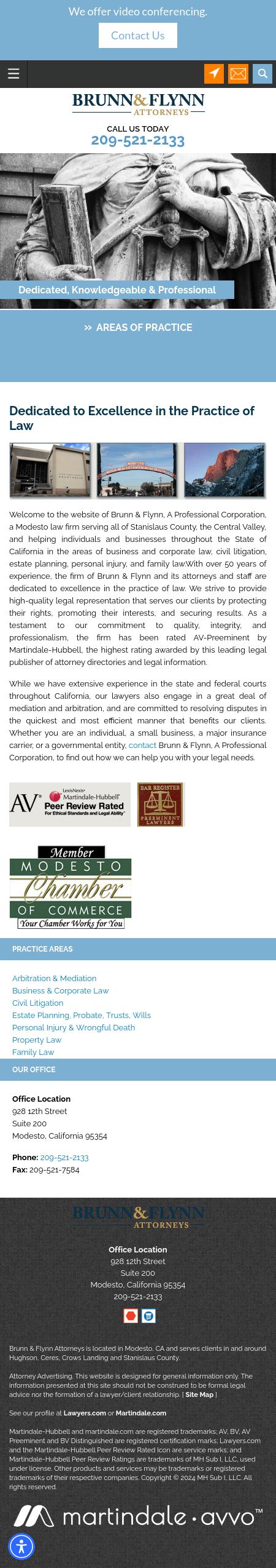 Brunn & Flynn - Modesto CA Lawyers