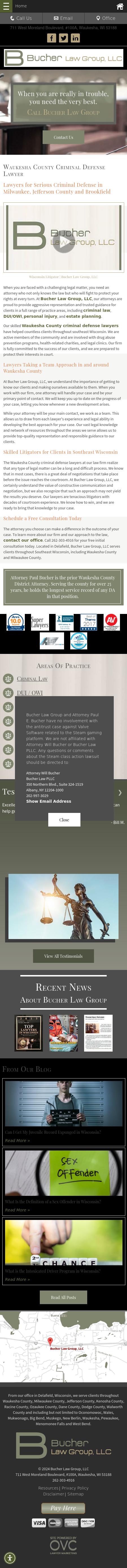 Bucher Law Group LLC - Delafield WI Lawyers