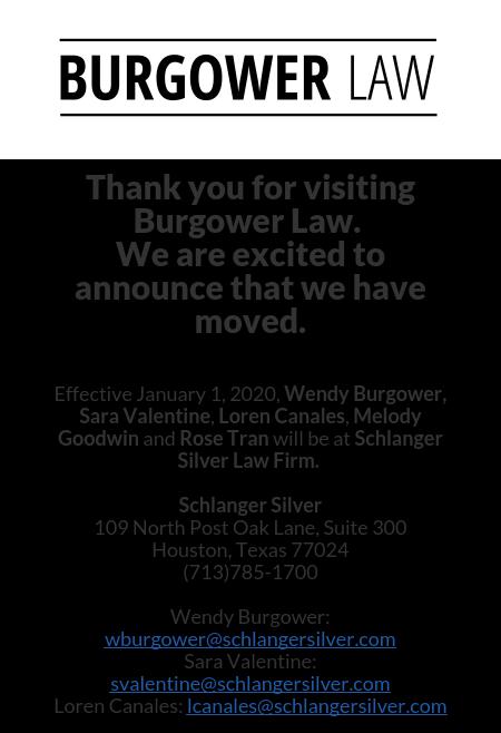 Burgower & Rainwater LLP - Houston TX Lawyers