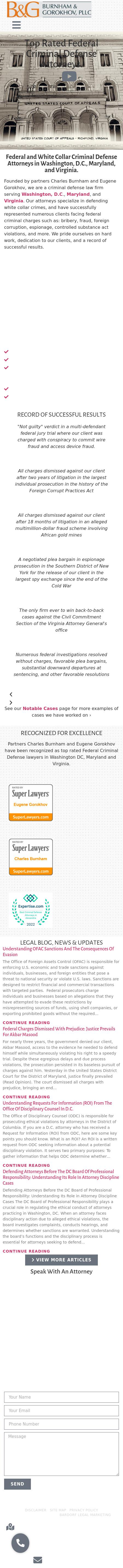 Burnham & Gorokhov, PLLC - Washington DC Lawyers