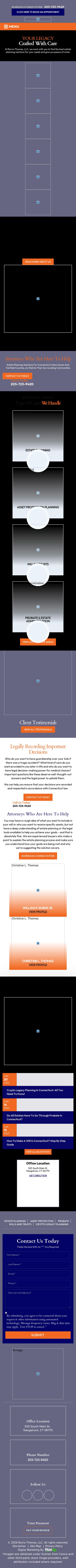 Burns Thomas, LLC - Naugatuck CT Lawyers