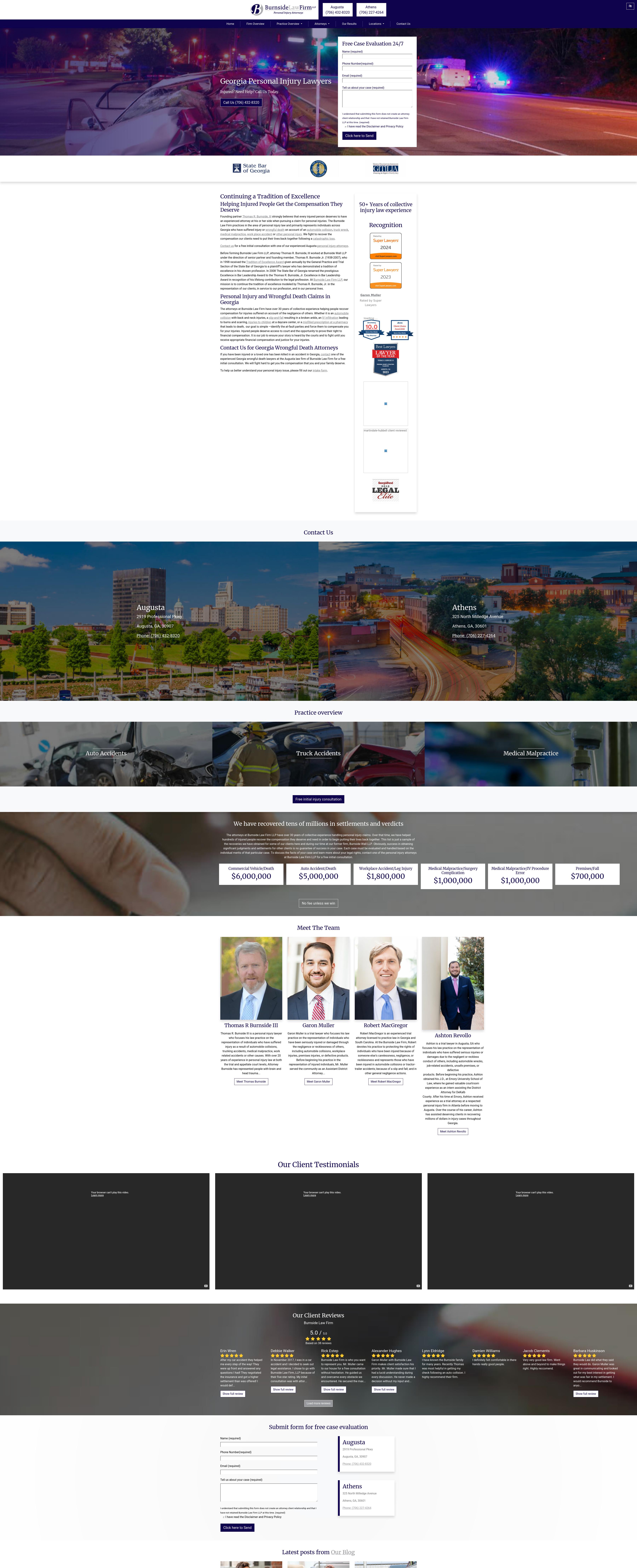 Burnside Law Firm LLP - Augusta GA Lawyers