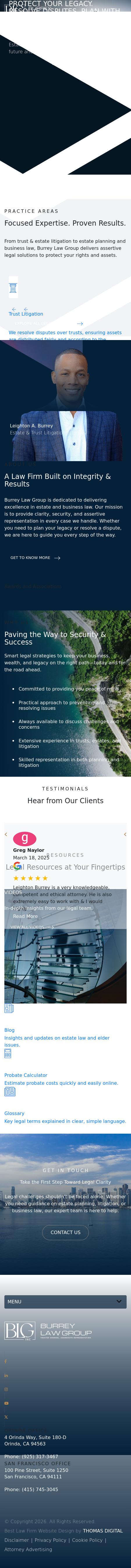 Burrey Law Group, Inc. - San Francisco CA Lawyers