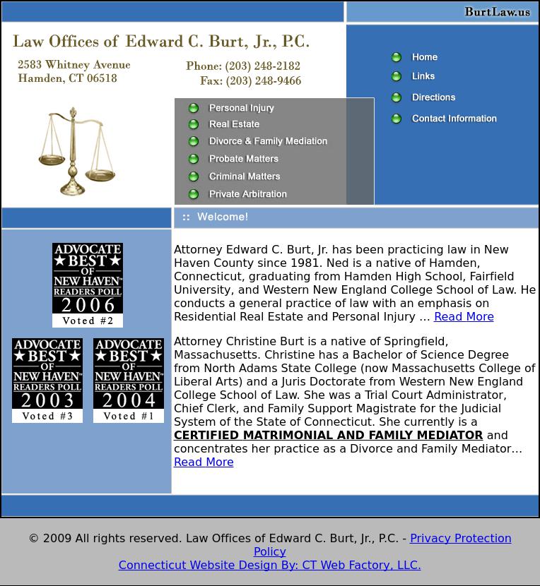 Burt Edward C Jr PC - Hamden CT Lawyers