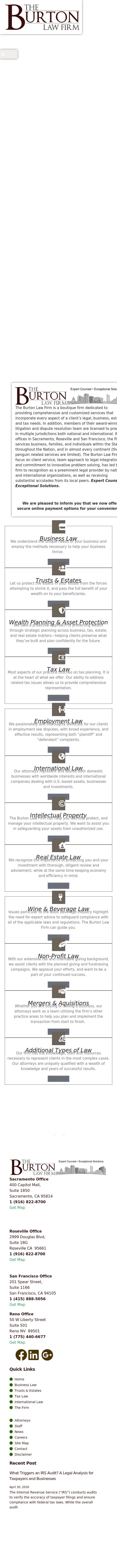 Burton Law Firm - Sacramento CA Lawyers