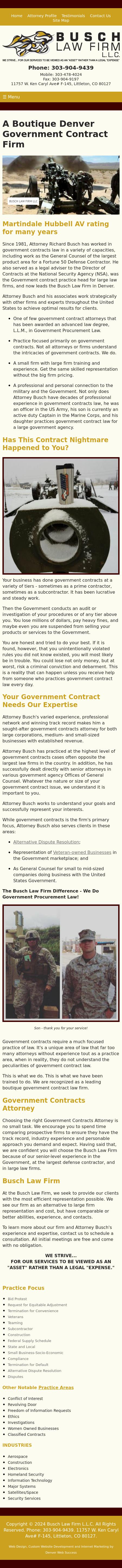 Busch Law Firm - Littleton CO Lawyers