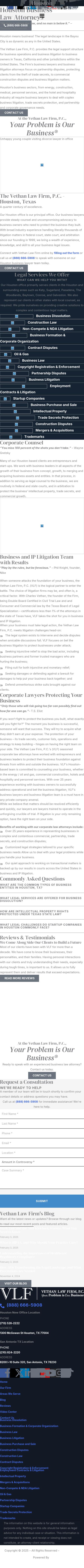 Vethan Law Firm P.C. - Houston TX Lawyers