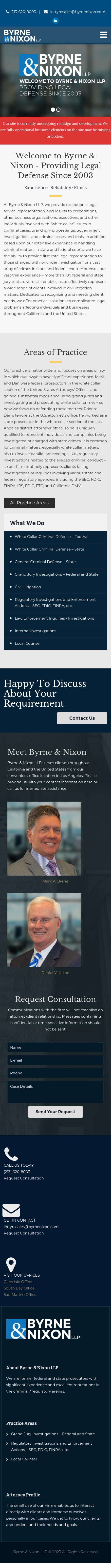 Byrne & Nixon LLP - Los Angeles CA Lawyers