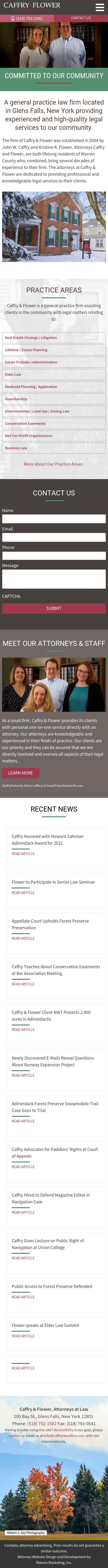 Caffry & Flower - Glens Falls NY Lawyers