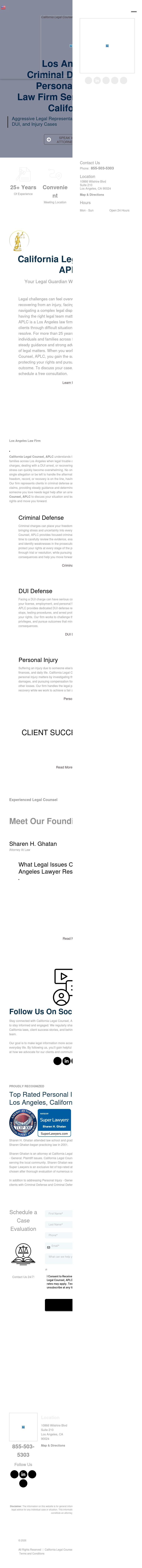 California Legal Counsel - Los Angeles CA Lawyers