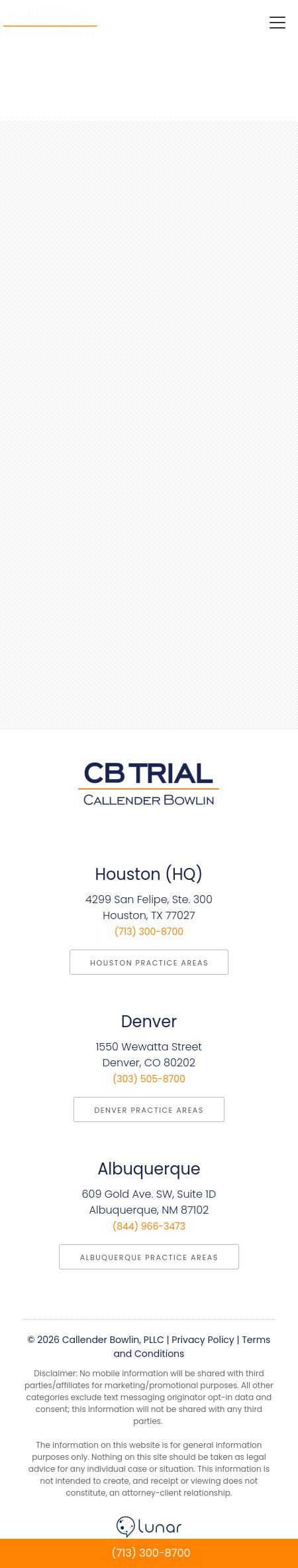 Callender Bowlin, PLLC - Houston TX Lawyers