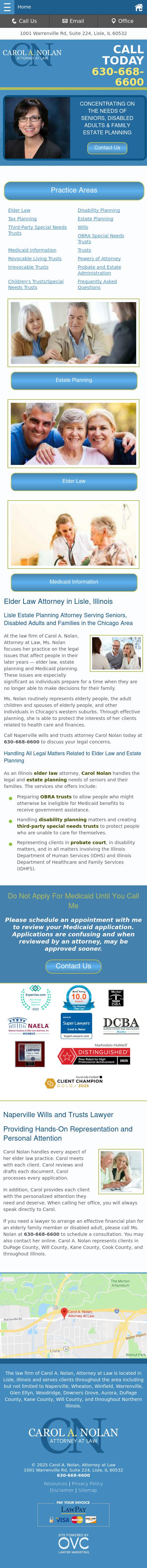 Carol A. Nolan, Attorney at Law - Wheaton IL Lawyers