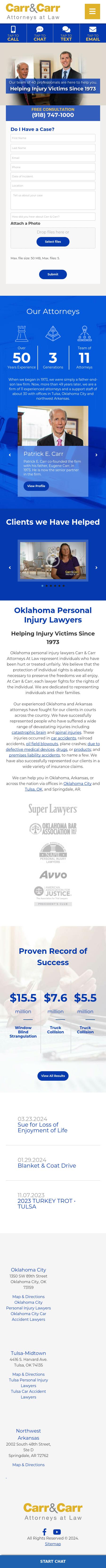 Carr & Carr, Attorneys at Law - Oklahoma City OK Lawyers