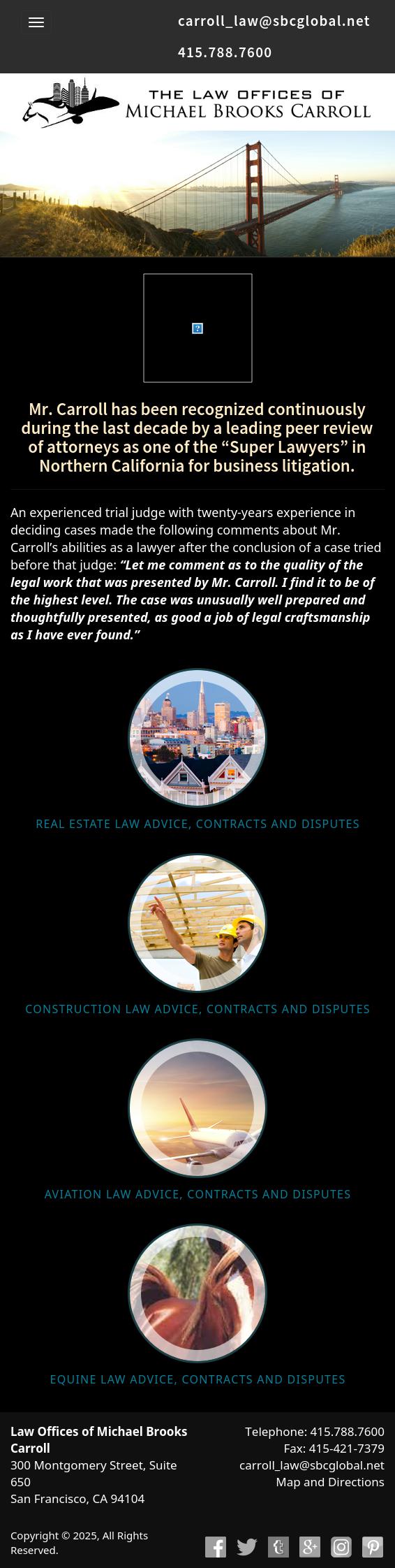 Carroll Law Offices - San Francisco CA Lawyers