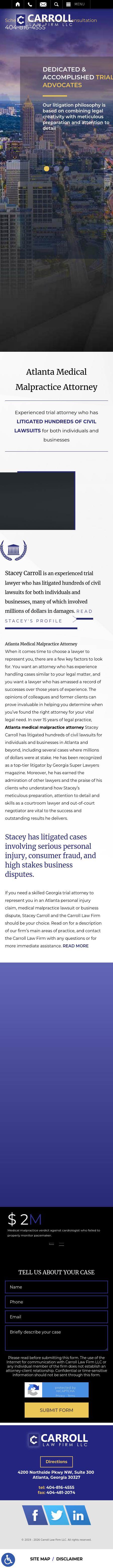 Carroll Law Firm LLC - Atlanta GA Lawyers