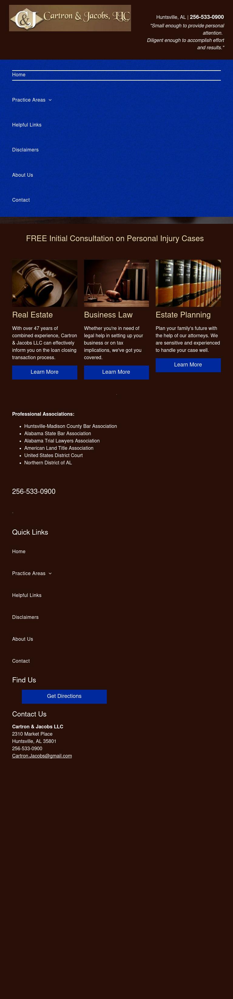Cartron & Jacobs LLC Attorneys At Law - Huntsville AL Lawyers
