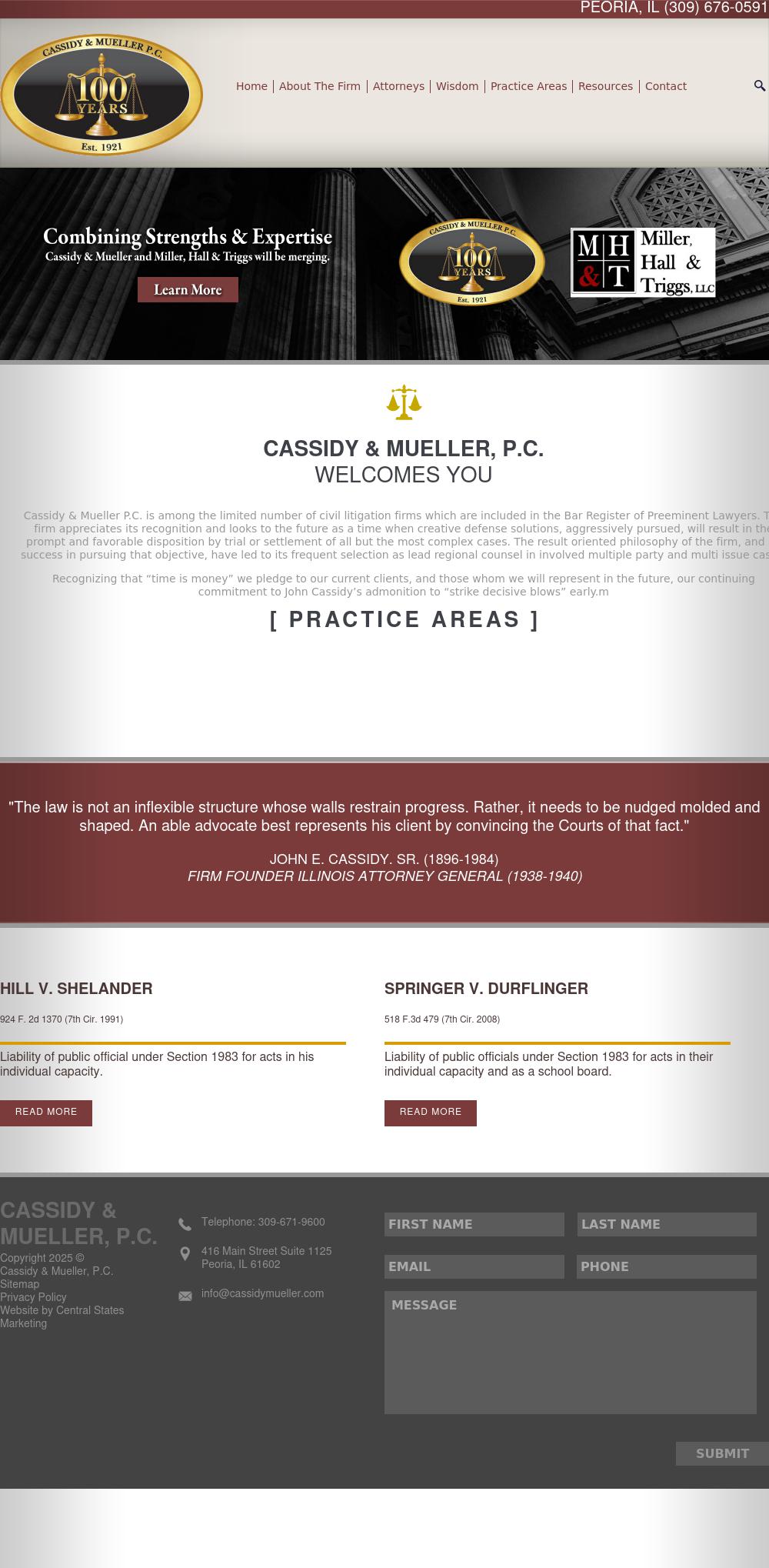 Cassidy & Mueller - Peoria IL Lawyers