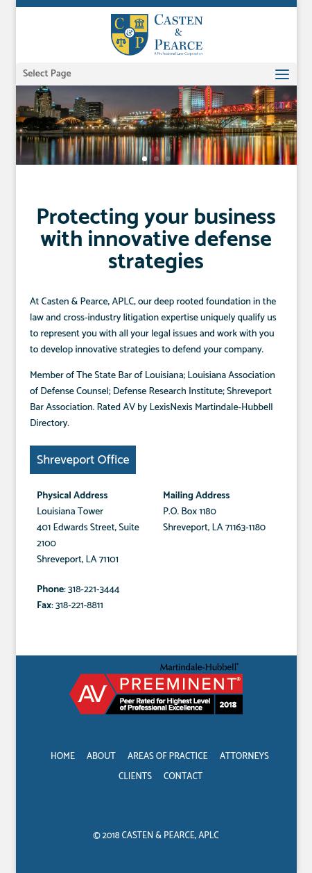 Casten & Pearce APLC - Shreveport LA Lawyers