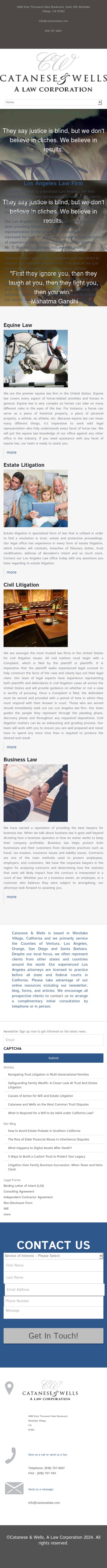 Catanese & Wells - Westlake Village CA Lawyers
