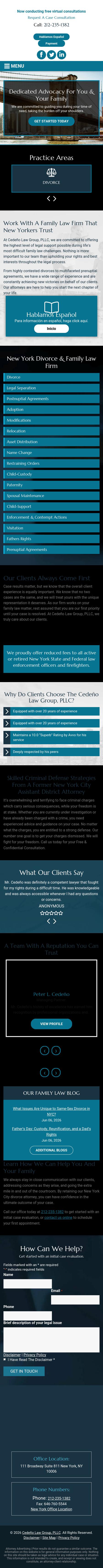 Cedeño Law Group, PLLC - New York NY Lawyers