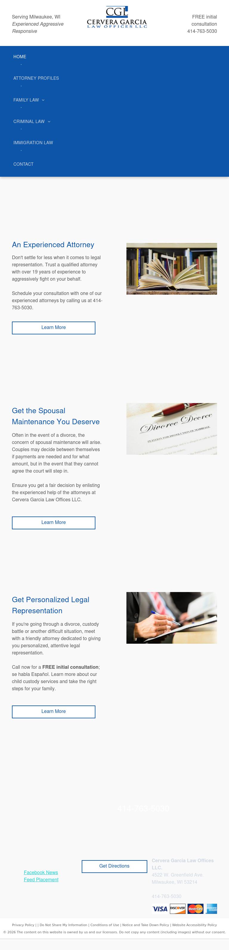 Cervera Garcia Law Offices LLC - Milwaukee WI Lawyers