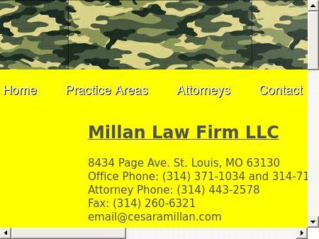 Cesar A. Millan, Attorney at Law - Saint Louis MO Lawyers