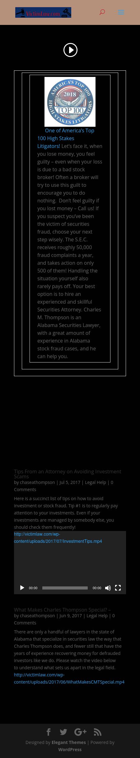 Charles M. Thompson & Associates, P.C. - Birmingham AL Lawyers