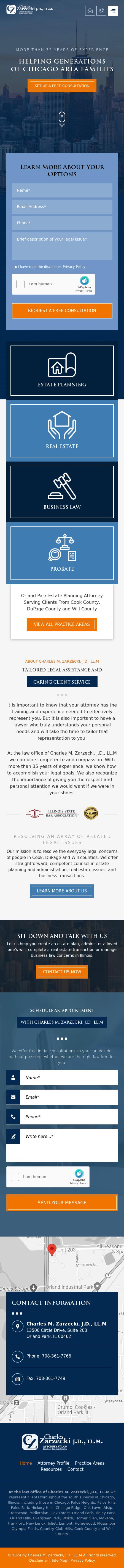 Charles M. Zarzecki, P.C. - Palos Heights IL Lawyers