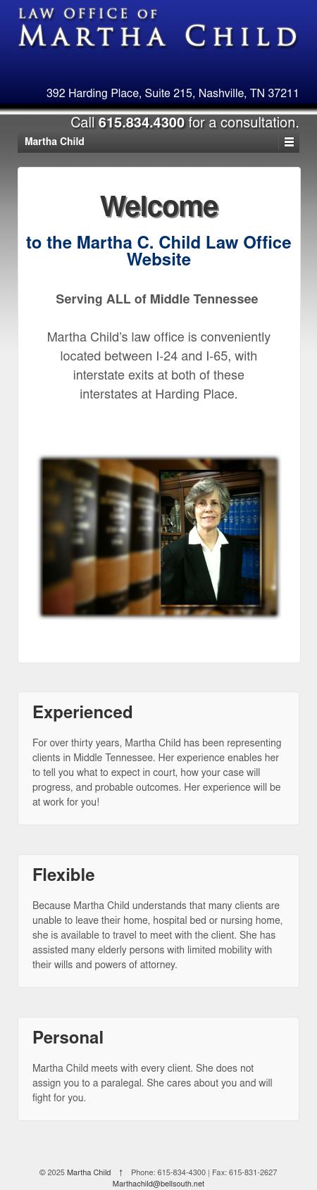 Child, Martha C - Nashville TN Lawyers