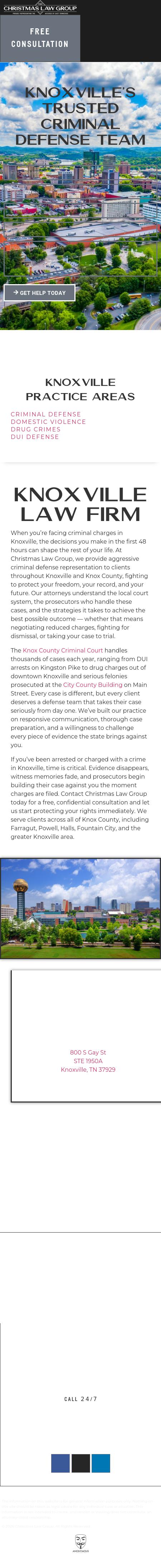 Christmas Law Group - Knoxville TN Lawyers