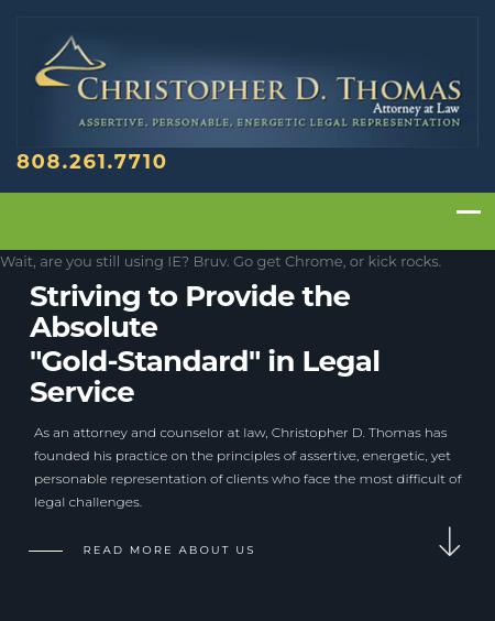 Christopher D. Thomas - Honolulu  HI Lawyers