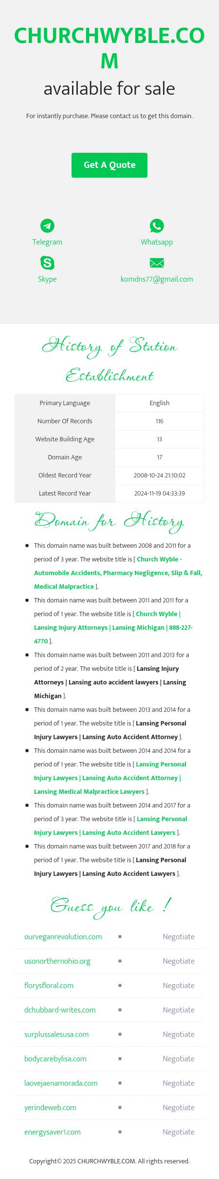 ChurchWyble, P.C. - Lansing MI Lawyers