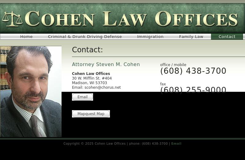 Cohen Law Office - Monona WI Lawyers