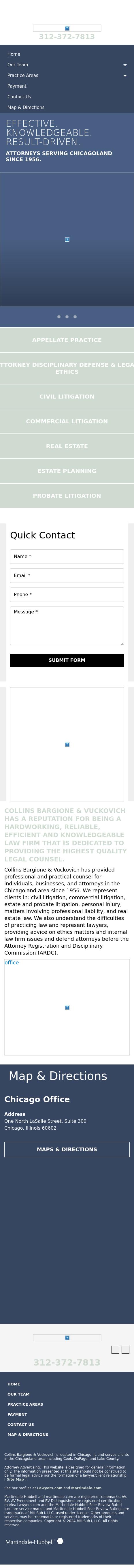 Collins Bargione & Vuckovich - Chicago IL Lawyers
