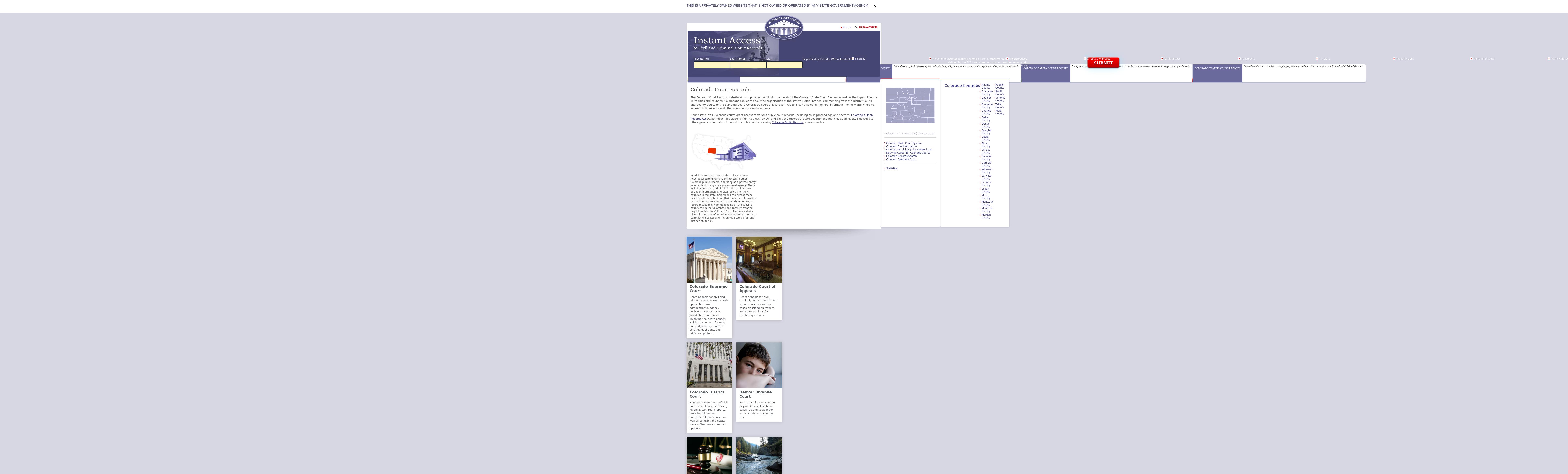Colorado Court Records - Littleton CO Lawyers