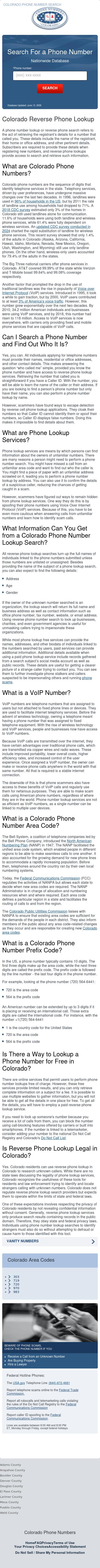 Colorado Reverse Phone Lookup - Buena Vista CO Lawyers