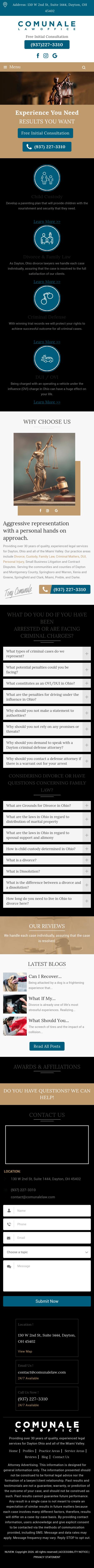 Comunale Law Office - Dayton OH Lawyers