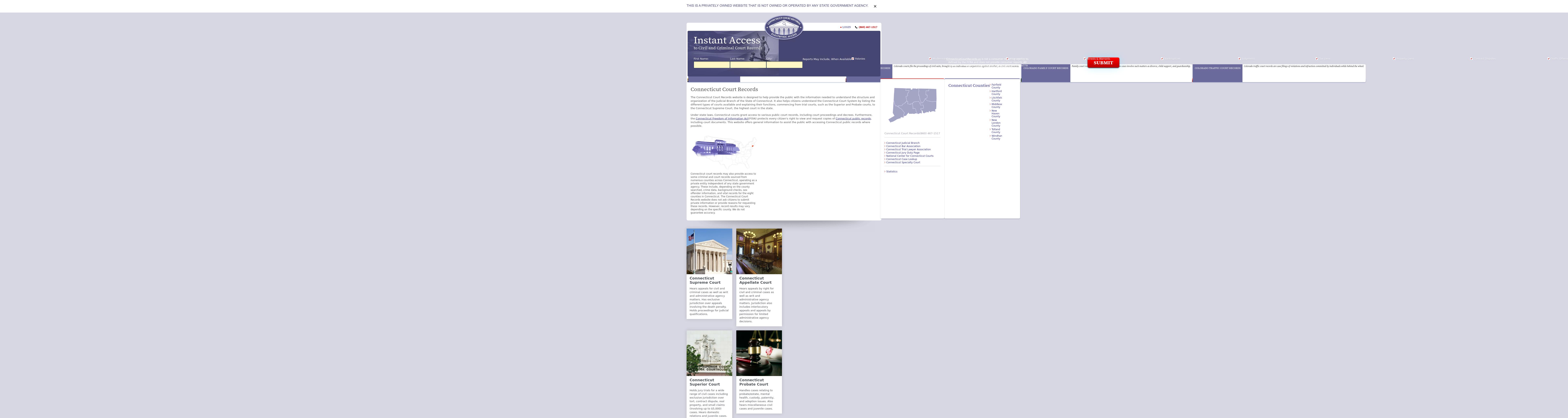 Connecticut Court Records - Hartford CT Lawyers