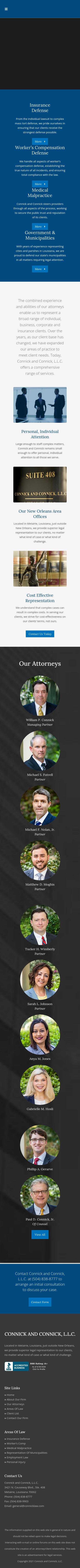 Connick and Connick LLC - Metairie LA Lawyers
