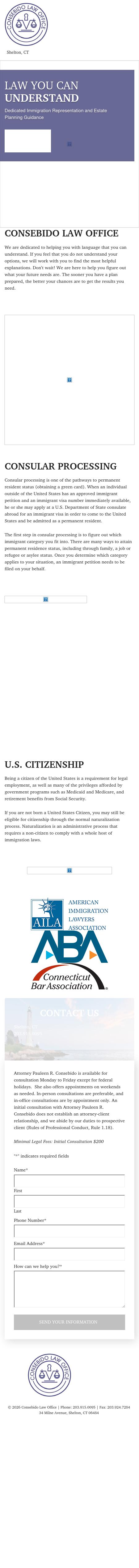 Consebido Law - Shelton CT Lawyers